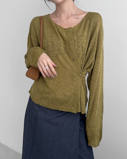 Multi-way Sheer Cardigan