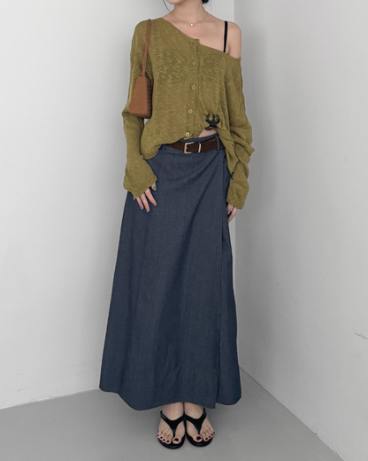 Multi-way Sheer Cardigan