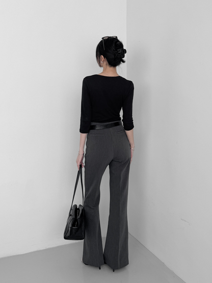 3/4 Sleeve Sheer Top