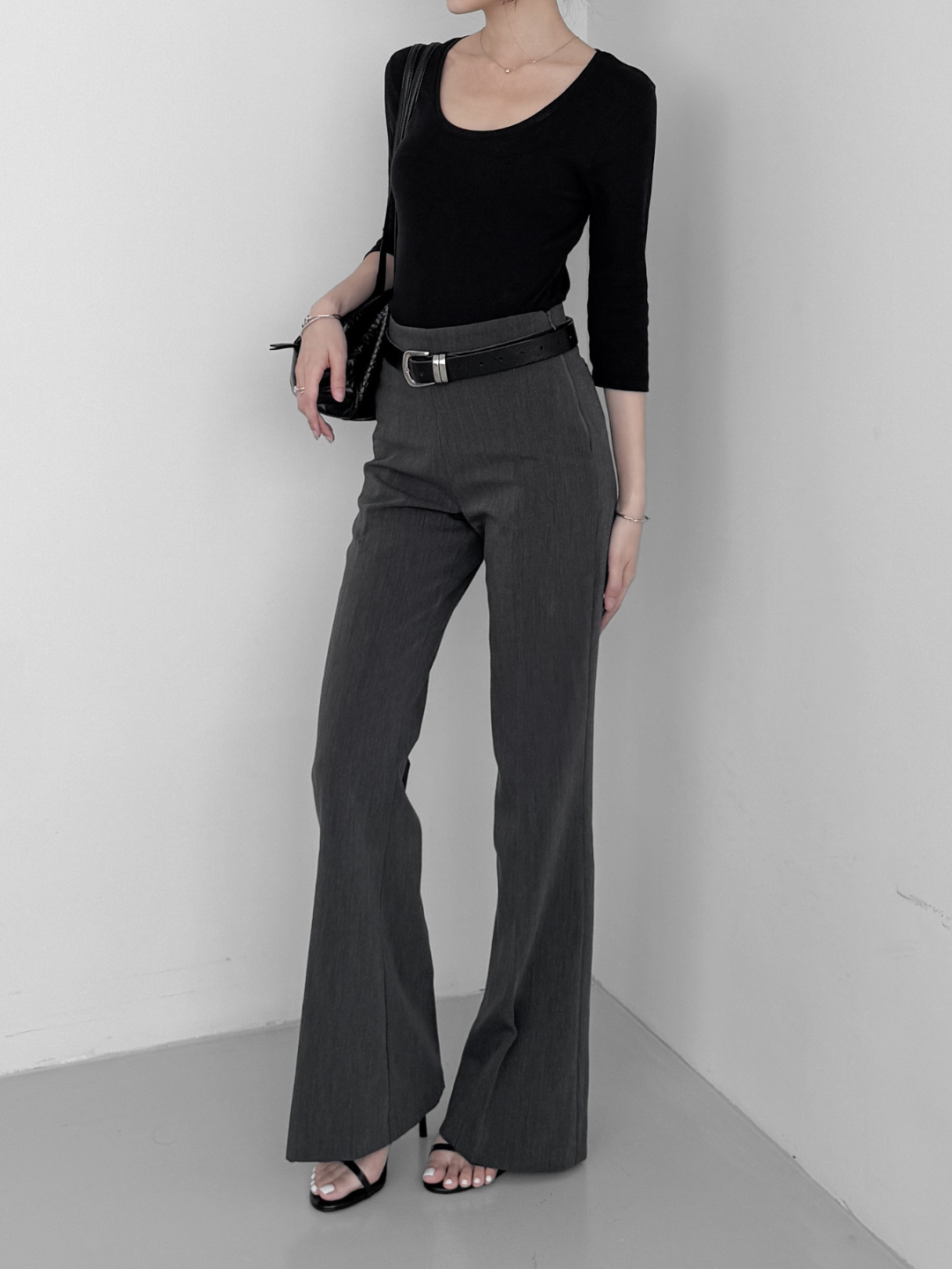 3/4 Sleeve Sheer Top