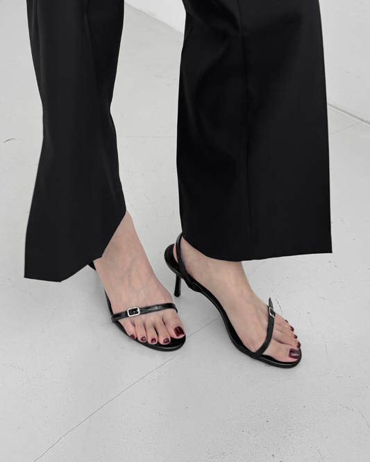 One Strap Kitten Heels