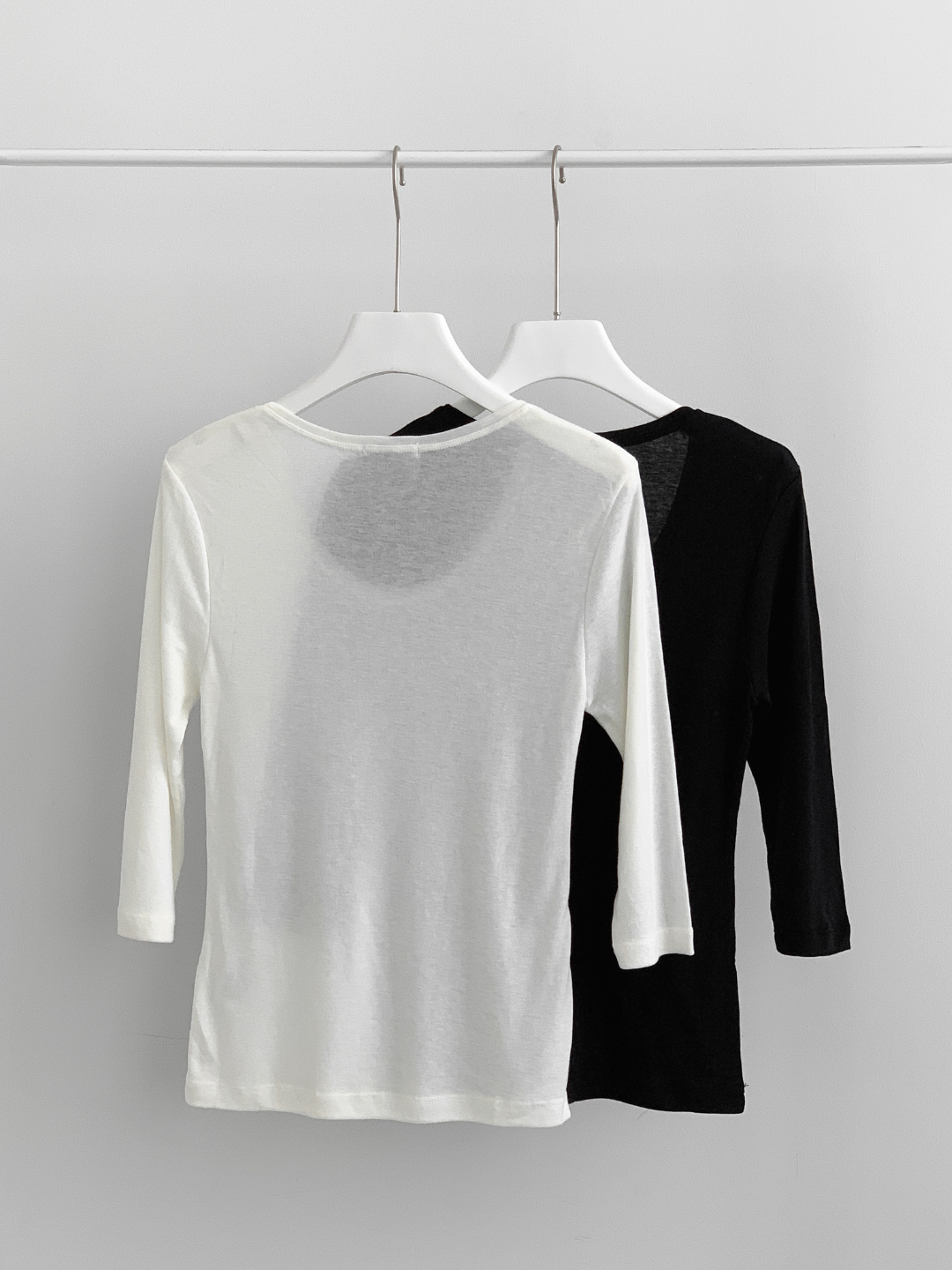 3/4 Sleeve Sheer Top