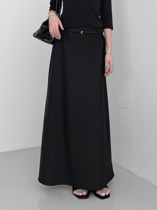 Flare Maxi Skirt