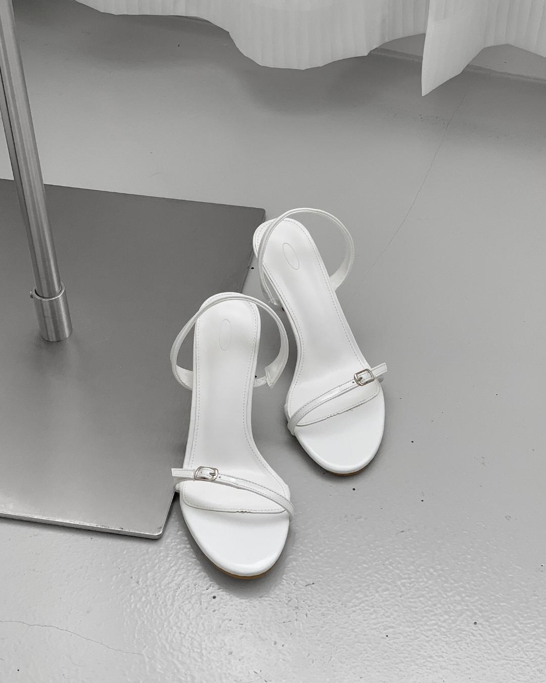 One Strap Kitten Heels