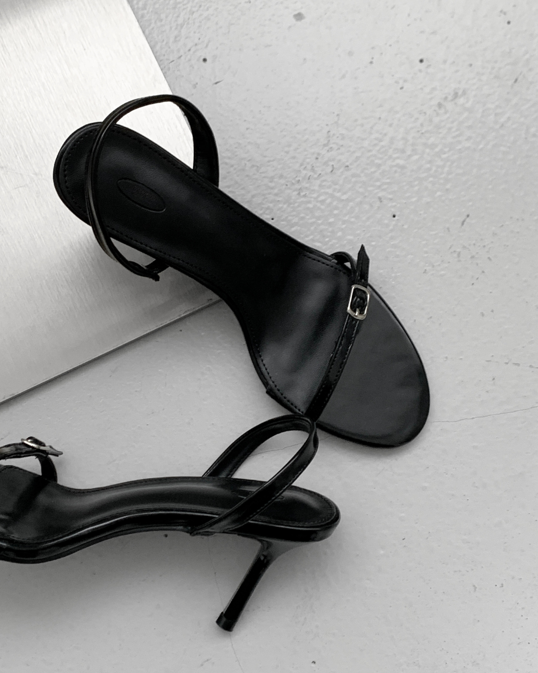 One Strap Kitten Heels