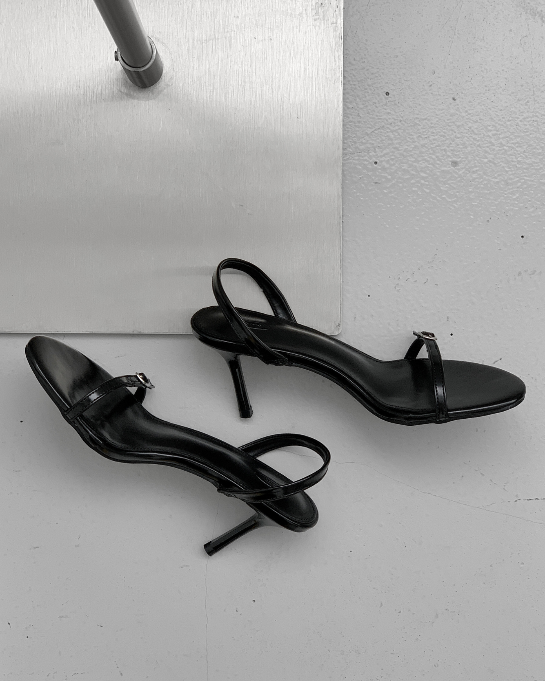 One Strap Kitten Heels