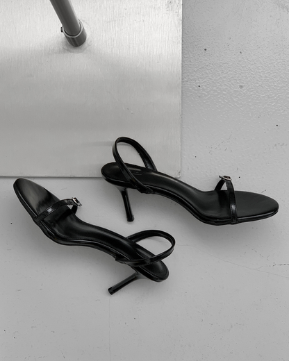 One Strap Kitten Heels