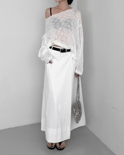 Multi-way Sheer Cardigan