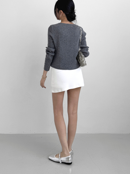 All-match Mini Knit Skort
