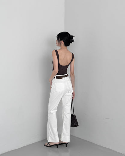 Coolmax Top Stitching Flare Pants