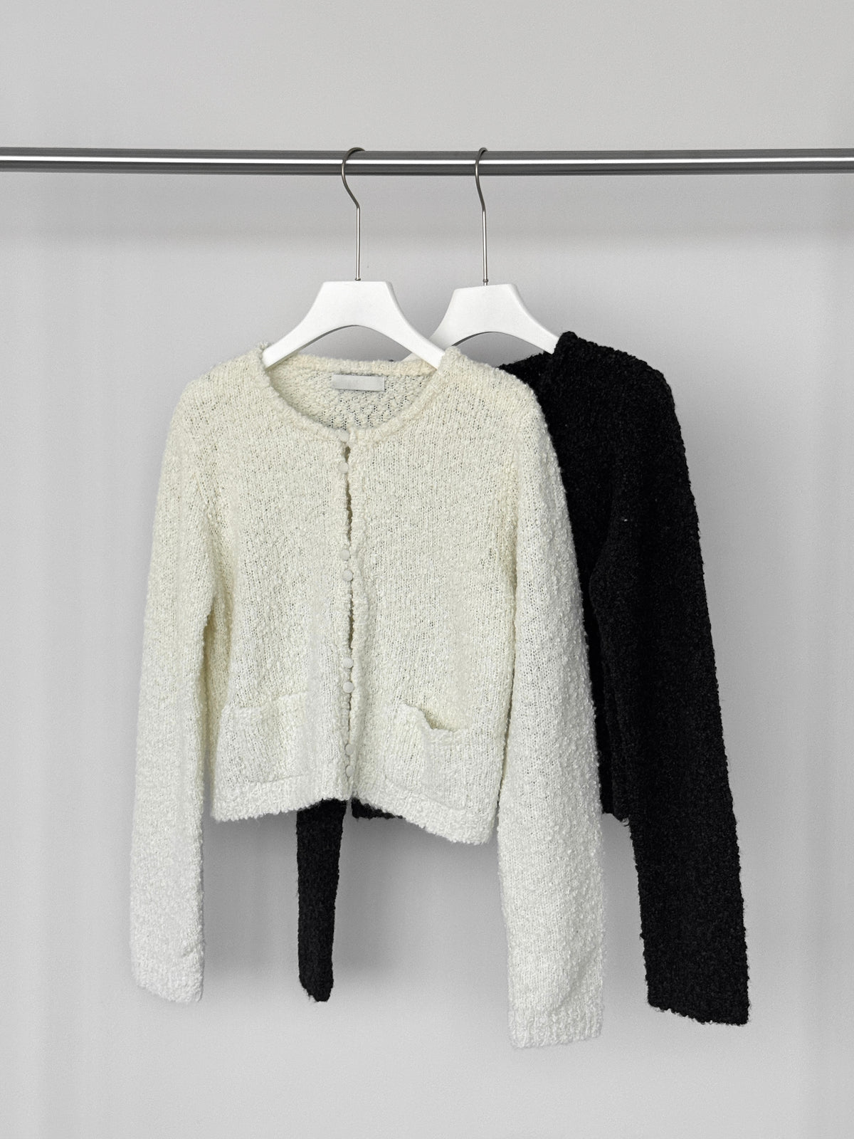 Boucle Fitted Cardigan