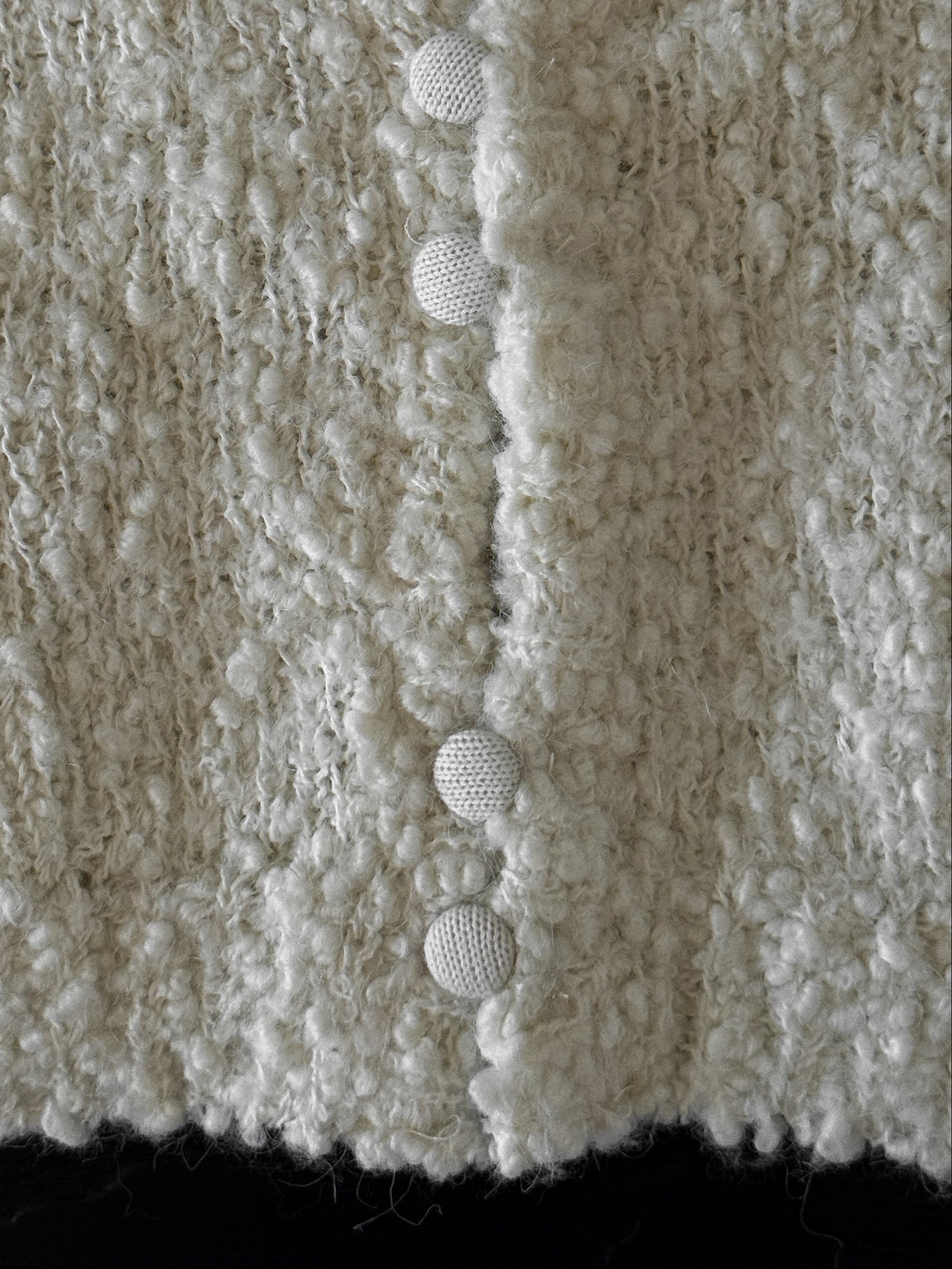 Boucle Fitted Cardigan