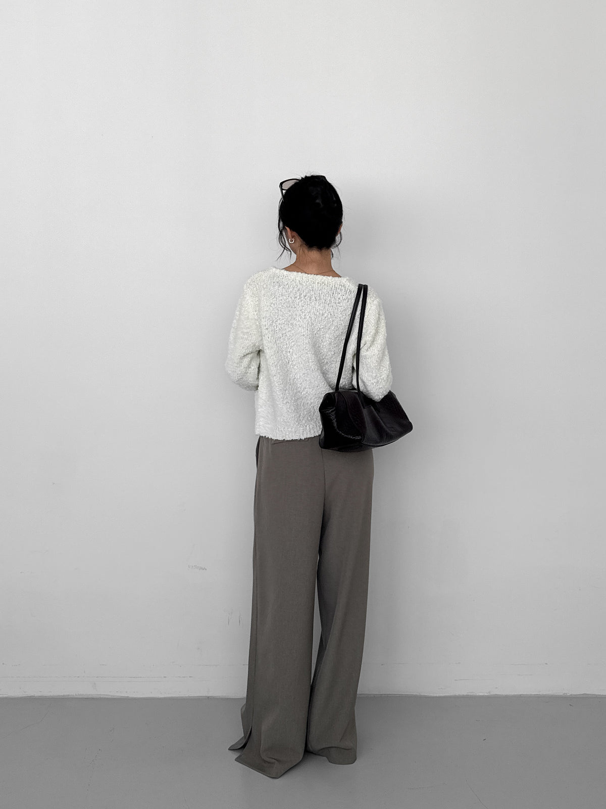 Boucle Fitted Cardigan