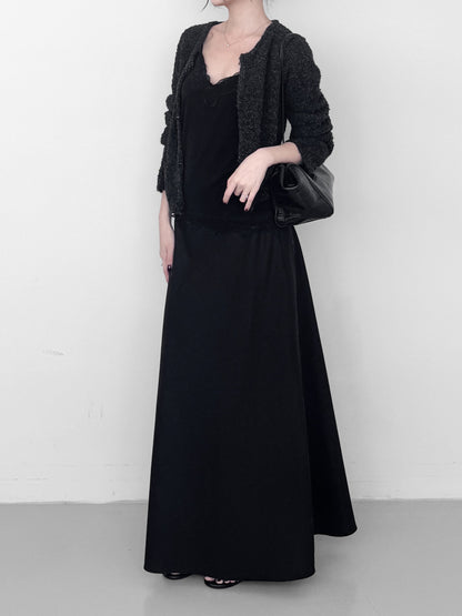 Boucle Fitted Cardigan