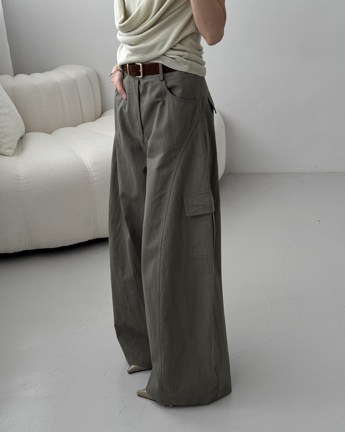 Cargo Balloon Pants