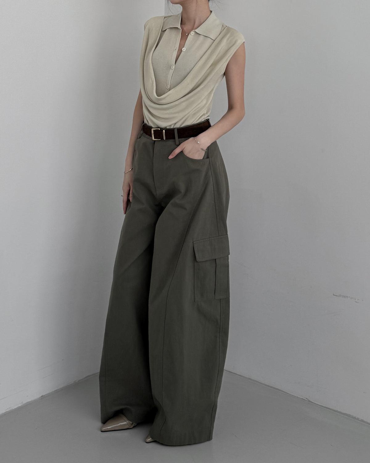 Faux Two-layer Polo Shirt