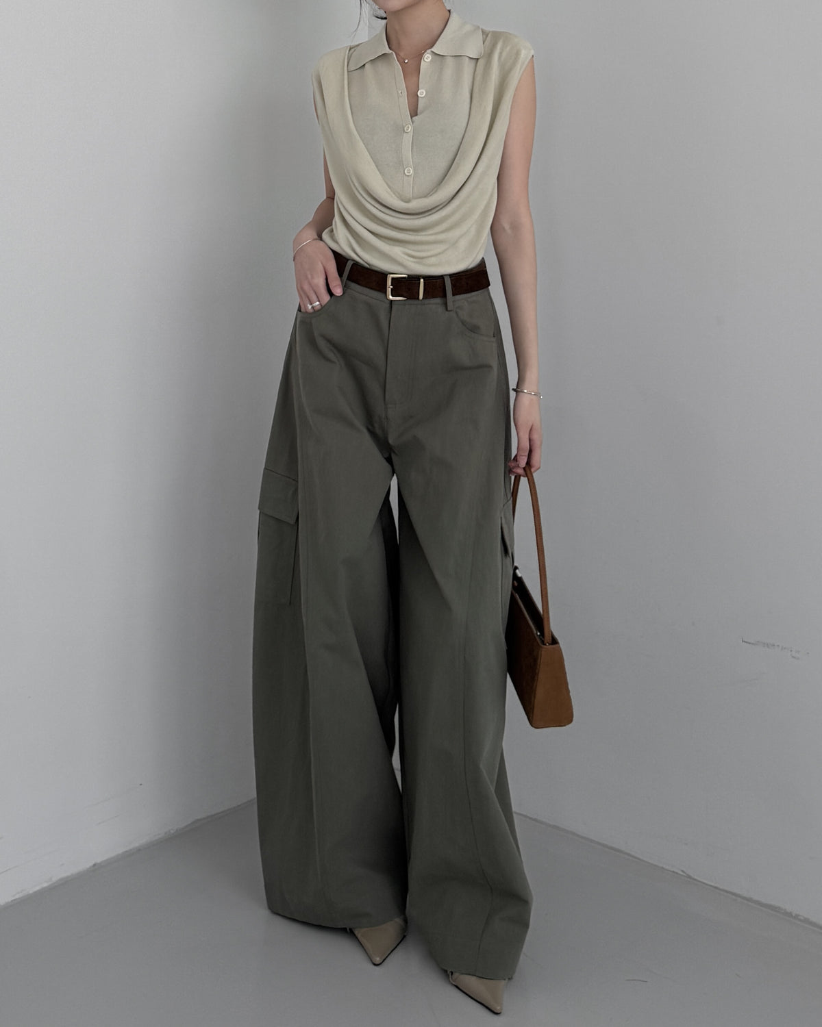 Faux Two-layer Polo Shirt