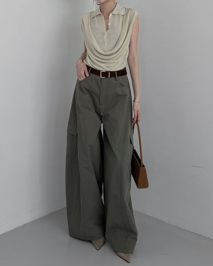Faux Two-layer Polo Shirt