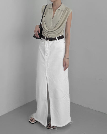 Faux Two-layer Polo Shirt