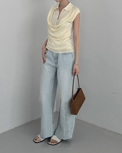 Faux Two-layer Polo Shirt
