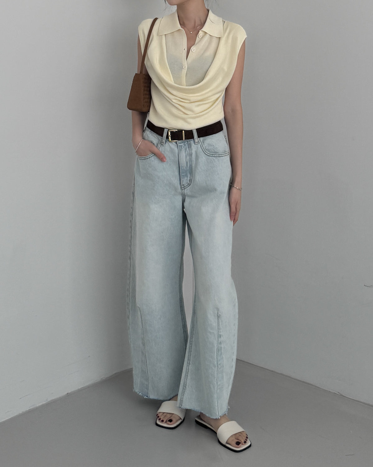 Faux Two-layer Polo Shirt