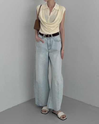 Faux Two-layer Polo Shirt