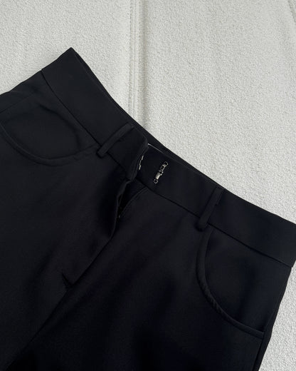 Slim Fit Capri Pants