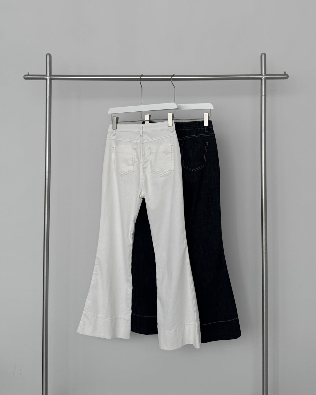 Coolmax Top Stitching Flare Pants