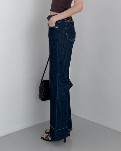 Coolmax Top Stitching Flare Pants