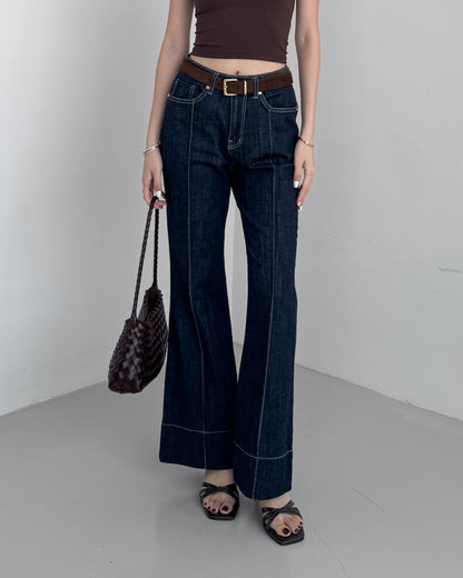 Coolmax Top Stitching Flare Pants