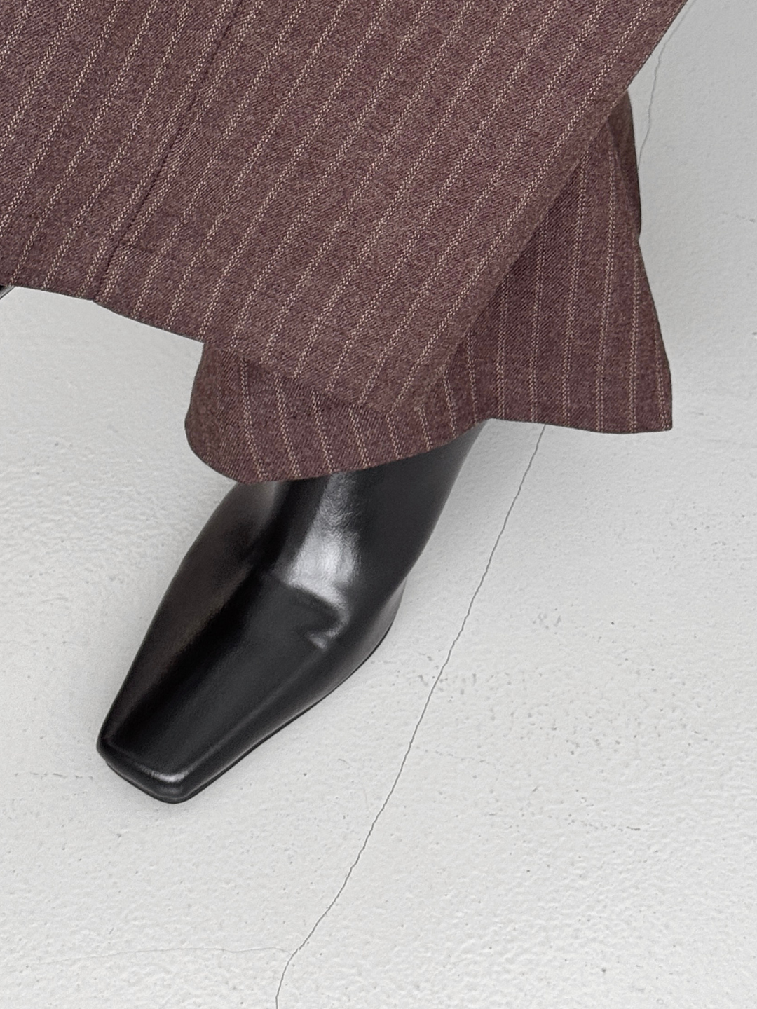Two-way Squared Toe Heeled Mules